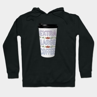 Extra Large Coffee Hoodie